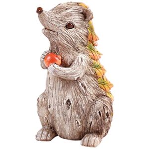 Beavorty Estatua de Erizo Figuritas de Erizo en Miniatura Mini Animales de Jardín Figuritas de Bonsái Paisaje de Musgo Manualidades para Terrario DIY Decoración Decorativa