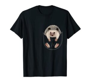 erizos ropa bolsillo animal traje arte regalo erizo Camiseta