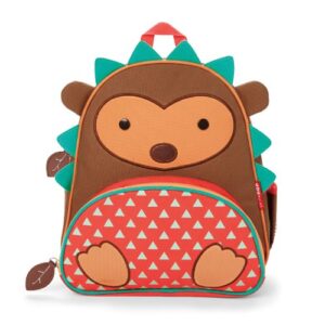 Skip Hop Zoo Pack – Mochila, diseño hedgehog, color marrón